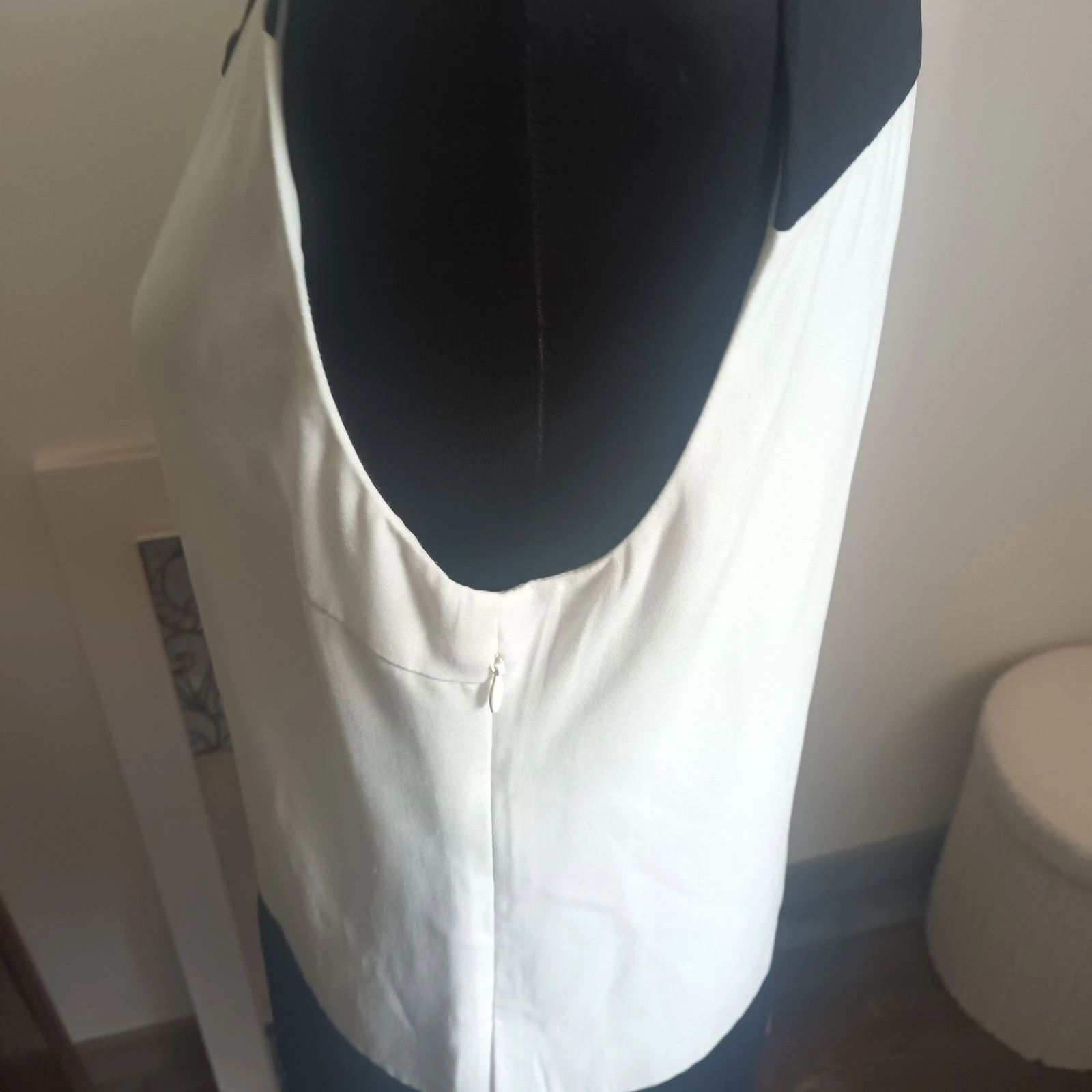 Stunning two-tone chic & glamour lined ETAM dress - Size 38 – photo 5